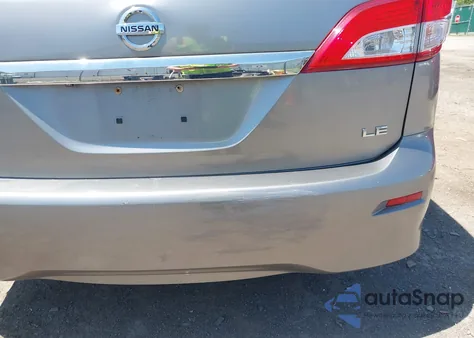 2012 Nissan Quest Le from USA, damaged, VIN JN8AE2KP8C9034459